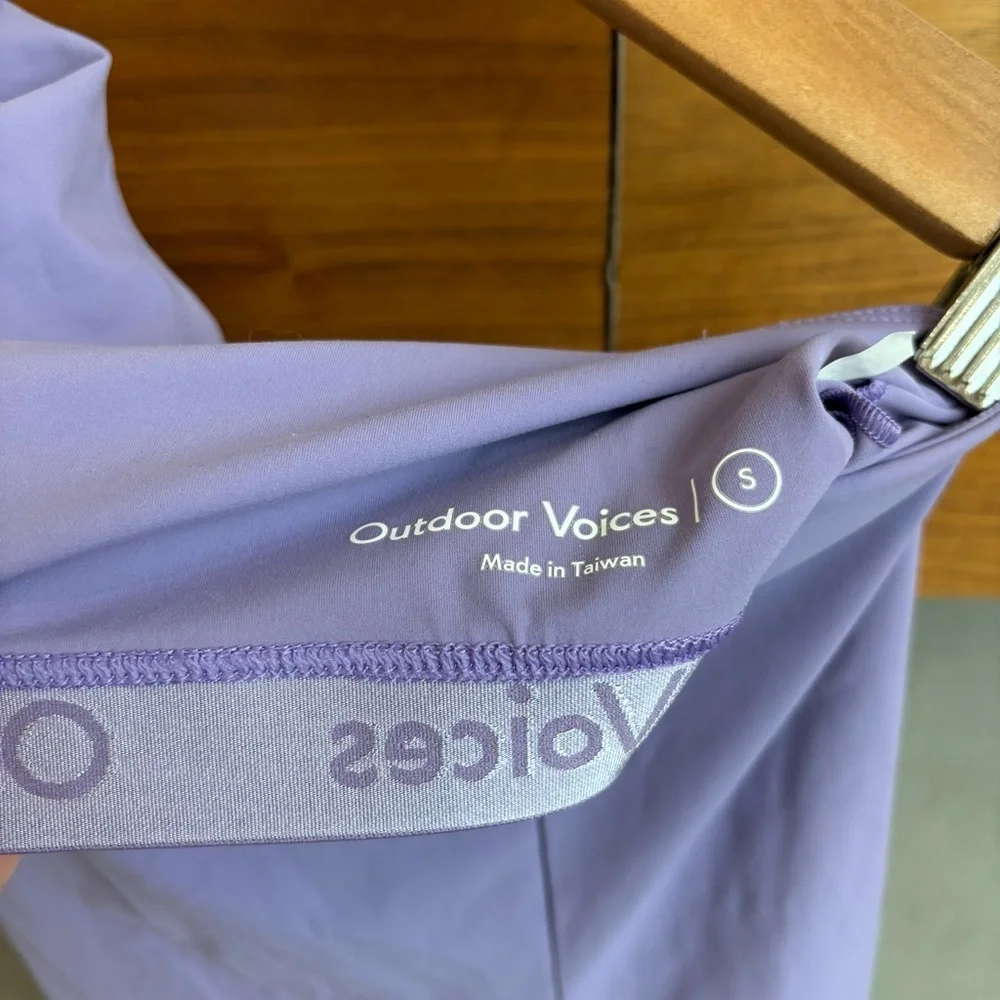 Outdoor Voices One Shoulder Dress Unlined, Size S